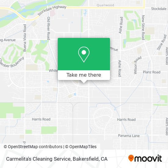 Mapa de Carmelita's Cleaning Service