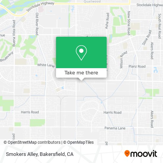 Smokers Alley map