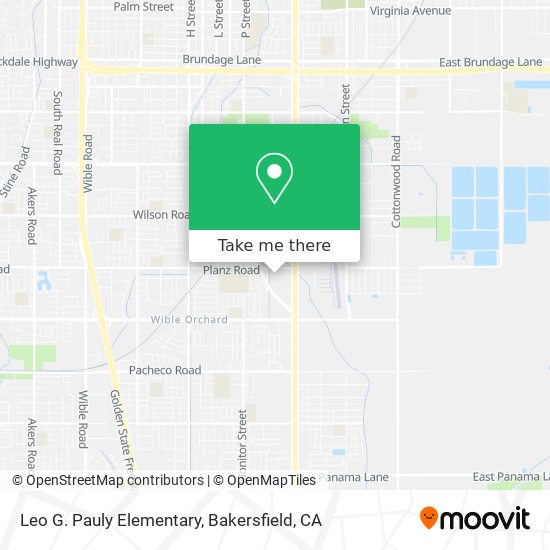 Mapa de Leo G. Pauly Elementary