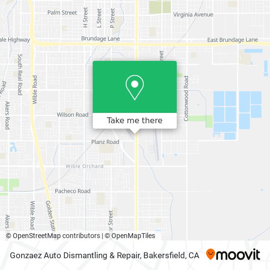 Gonzaez Auto Dismantling & Repair map