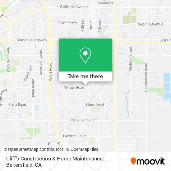 Mapa de Cliff's Construction & Home Maintenance