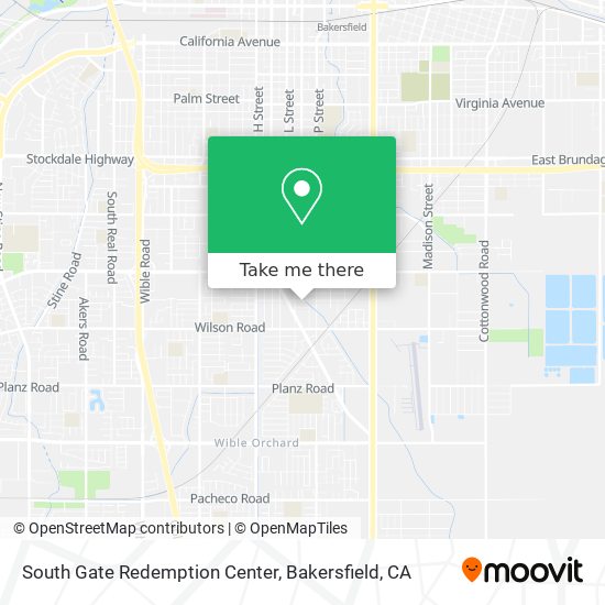 South Gate Redemption Center map