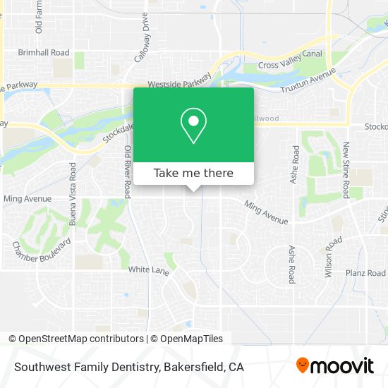 Southwest Family Dentistry map