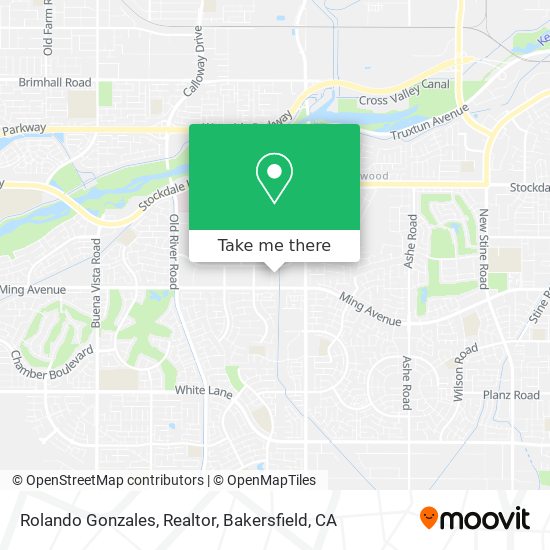 Rolando Gonzales, Realtor map