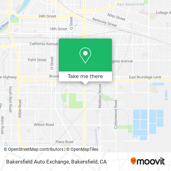 Bakersfield Auto Exchange map