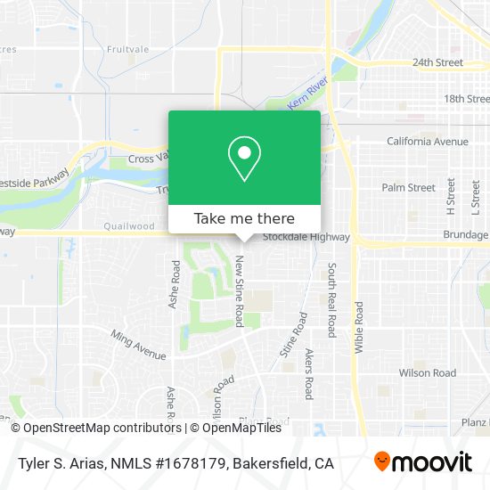 Tyler S. Arias, NMLS #1678179 map