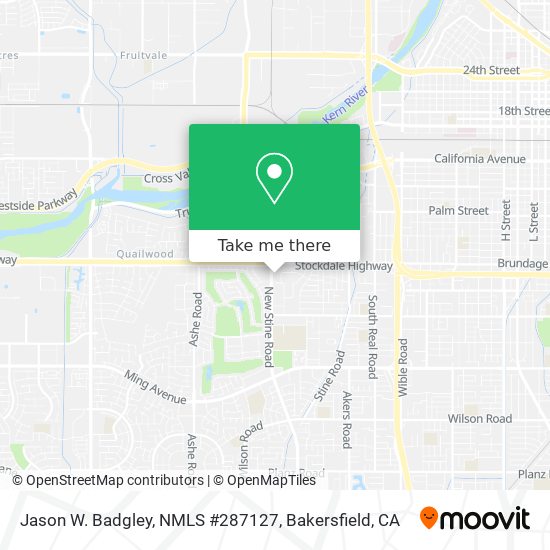 Jason W. Badgley, NMLS #287127 map