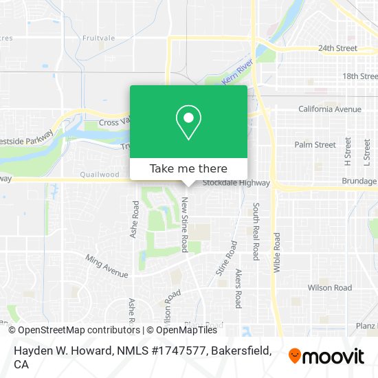 Mapa de Hayden W. Howard, NMLS #1747577