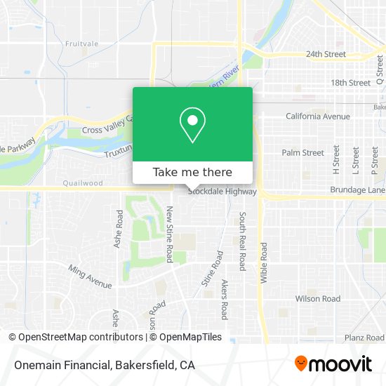 Onemain Financial map