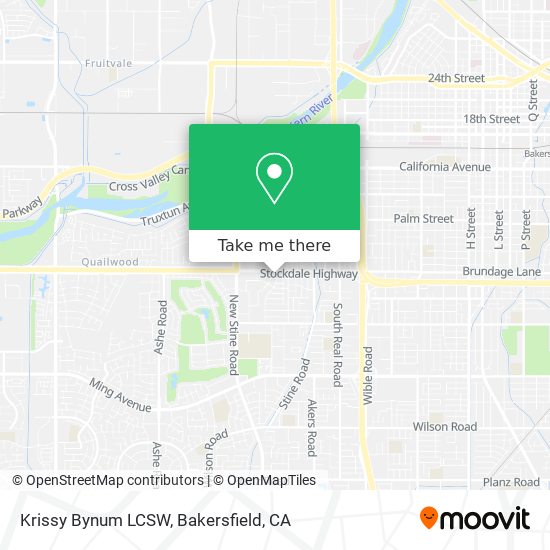 Krissy Bynum LCSW map