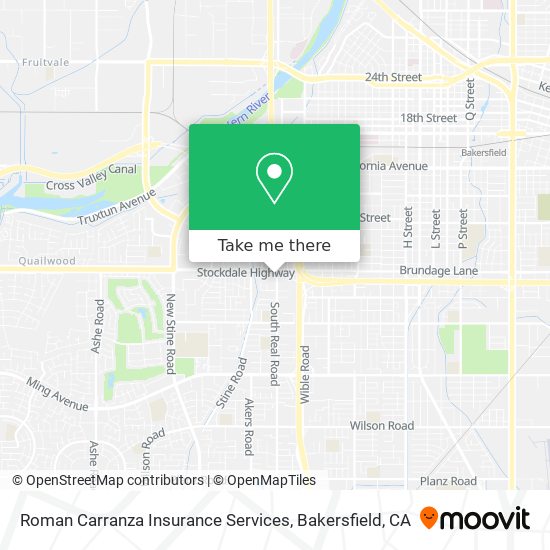 Mapa de Roman Carranza Insurance Services