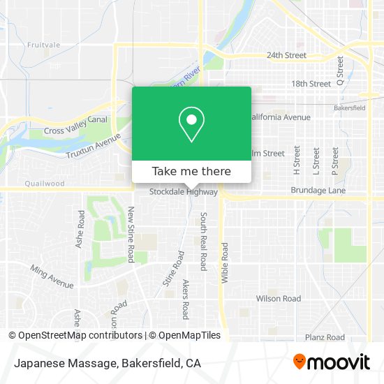 Mapa de Japanese Massage