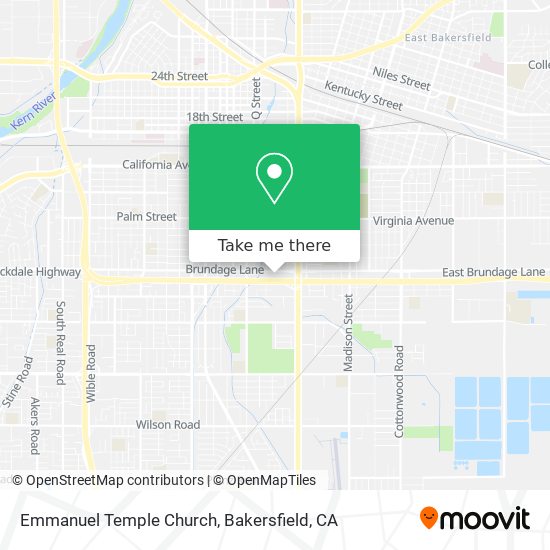 Emmanuel Temple Church map