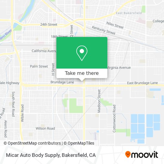 Micar Auto Body Supply map