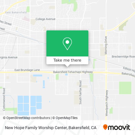 New Hope Family Worship Center map