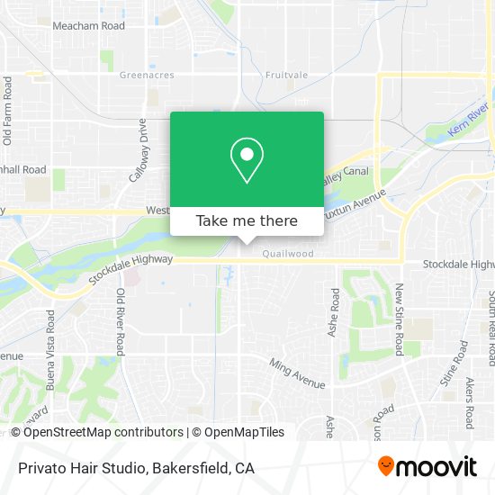 Privato Hair Studio map