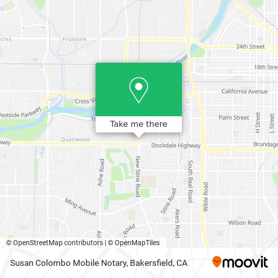 Susan Colombo Mobile Notary map