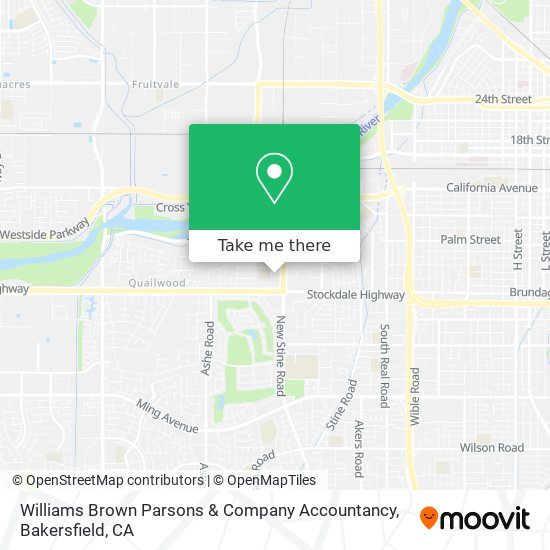 Williams Brown Parsons & Company Accountancy map