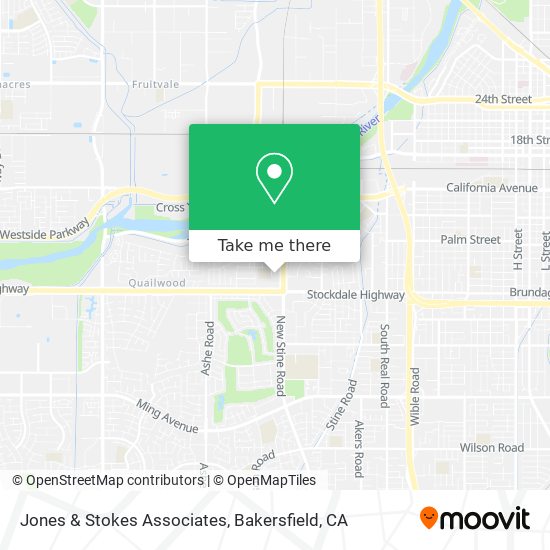 Jones & Stokes Associates map