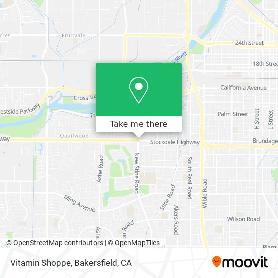 Mapa de Vitamin Shoppe