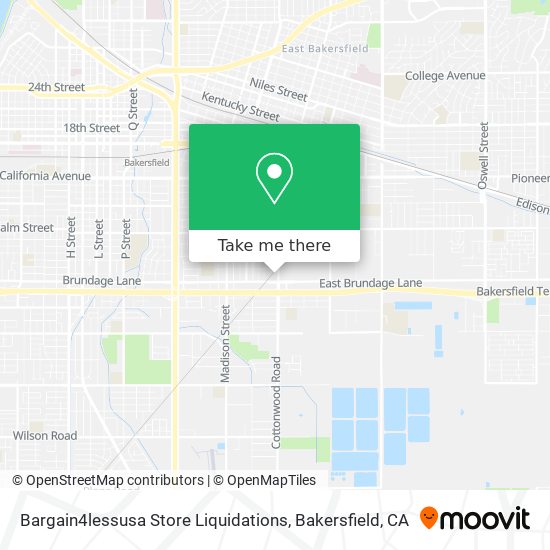 Mapa de Bargain4lessusa Store Liquidations