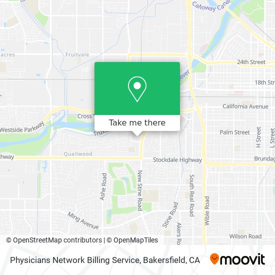 Physicians Network Billing Service map