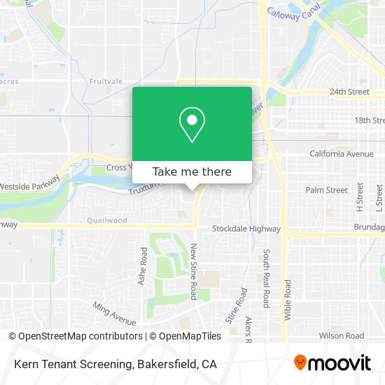 Kern Tenant Screening map