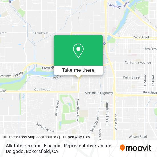Allstate Personal Financial Representative: Jaime Delgado map