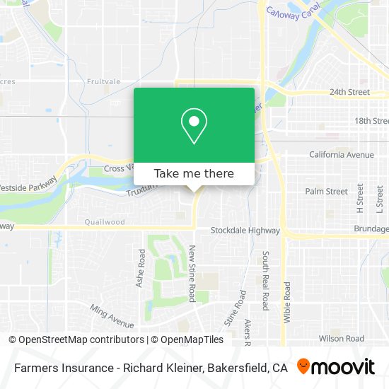 Farmers Insurance - Richard Kleiner map