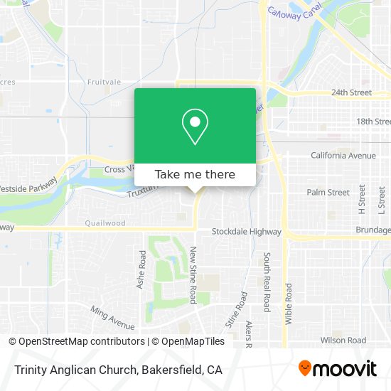 Trinity Anglican Church map