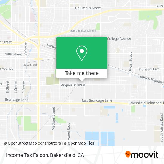 Income Tax Falcon map