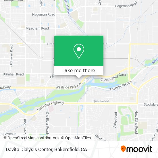 Davita Dialysis Center map