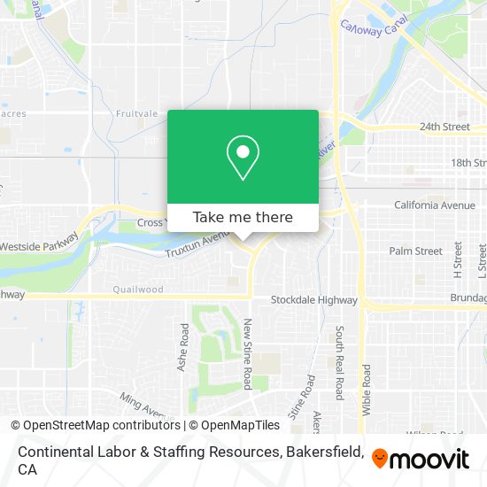 Mapa de Continental Labor & Staffing Resources