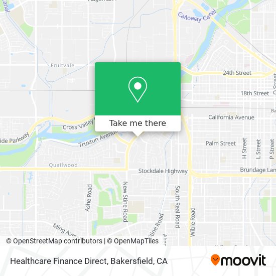 Healthcare Finance Direct map