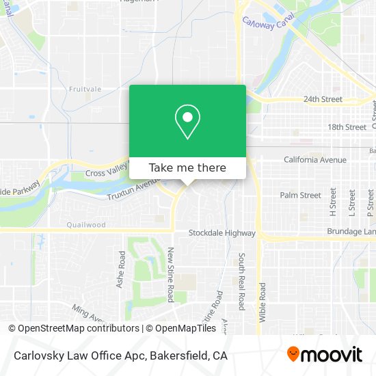 Mapa de Carlovsky Law Office Apc