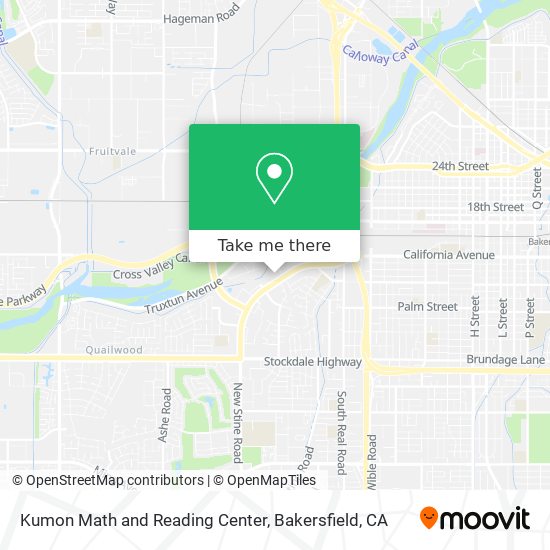 Mapa de Kumon Math and Reading Center
