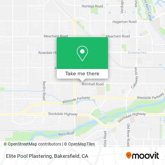 Elite Pool Plastering map