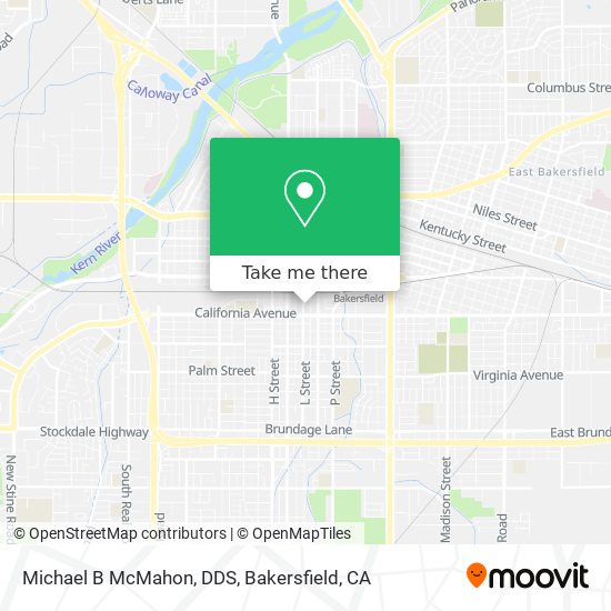 Mapa de Michael B McMahon, DDS