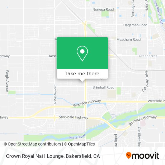 Crown Royal Nai I Lounge map