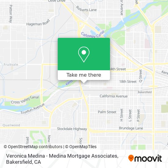 Veronica Medina - Medina Mortgage Associates map