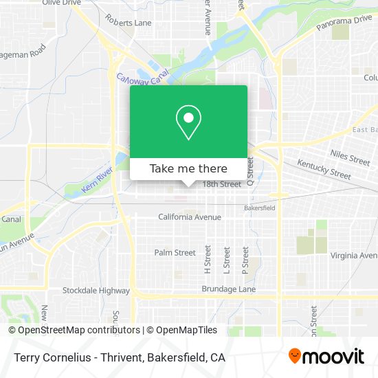 Terry Cornelius - Thrivent map