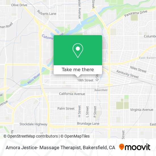 Amora Jestice- Massage Therapist map