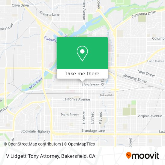 V Lidgett Tony Attorney map