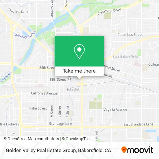 Mapa de Golden Valley Real Estate Group