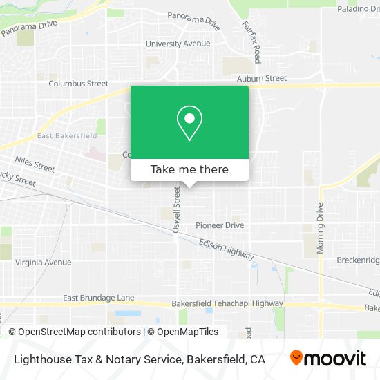Mapa de Lighthouse Tax & Notary Service