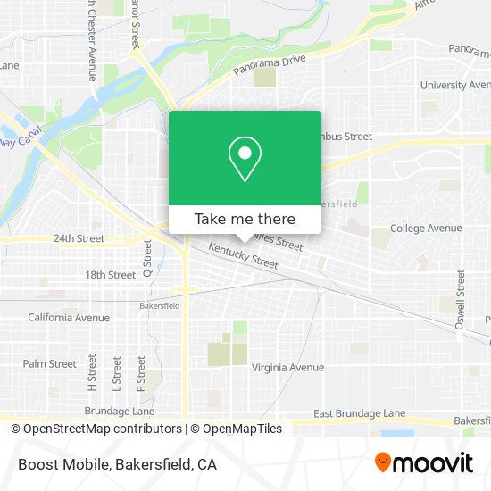 Boost Mobile map