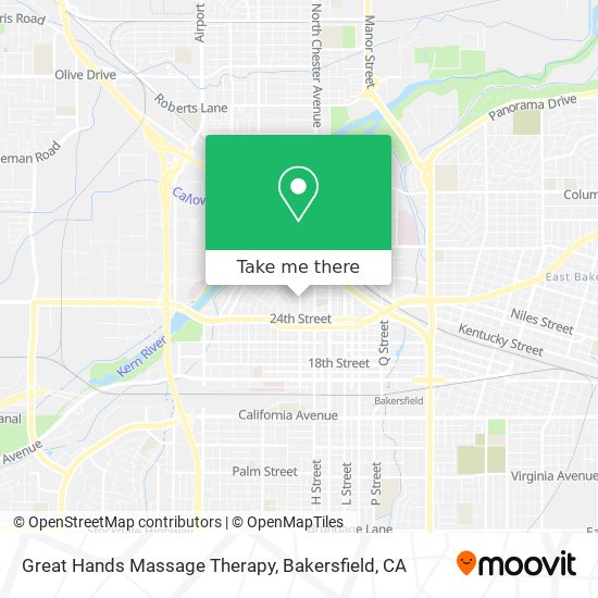 Great Hands Massage Therapy map