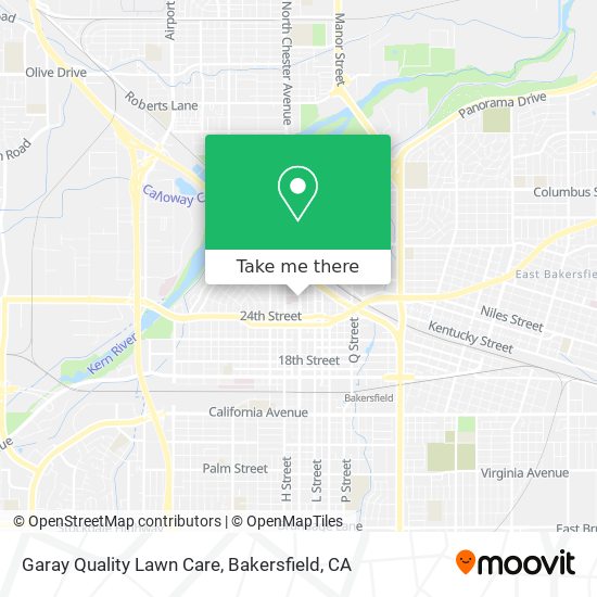 Garay Quality Lawn Care map