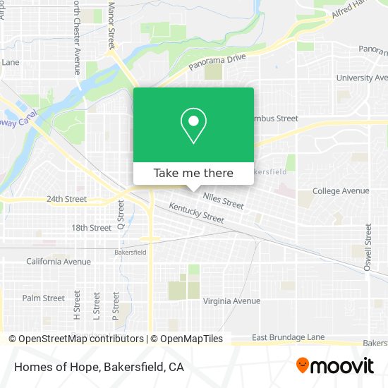 Mapa de Homes of Hope