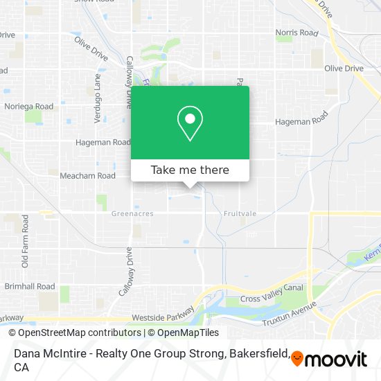 Dana McIntire - Realty One Group Strong map